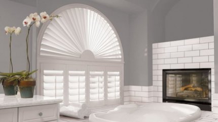 Shutters for Specialty Shape Windows in Jacksonville